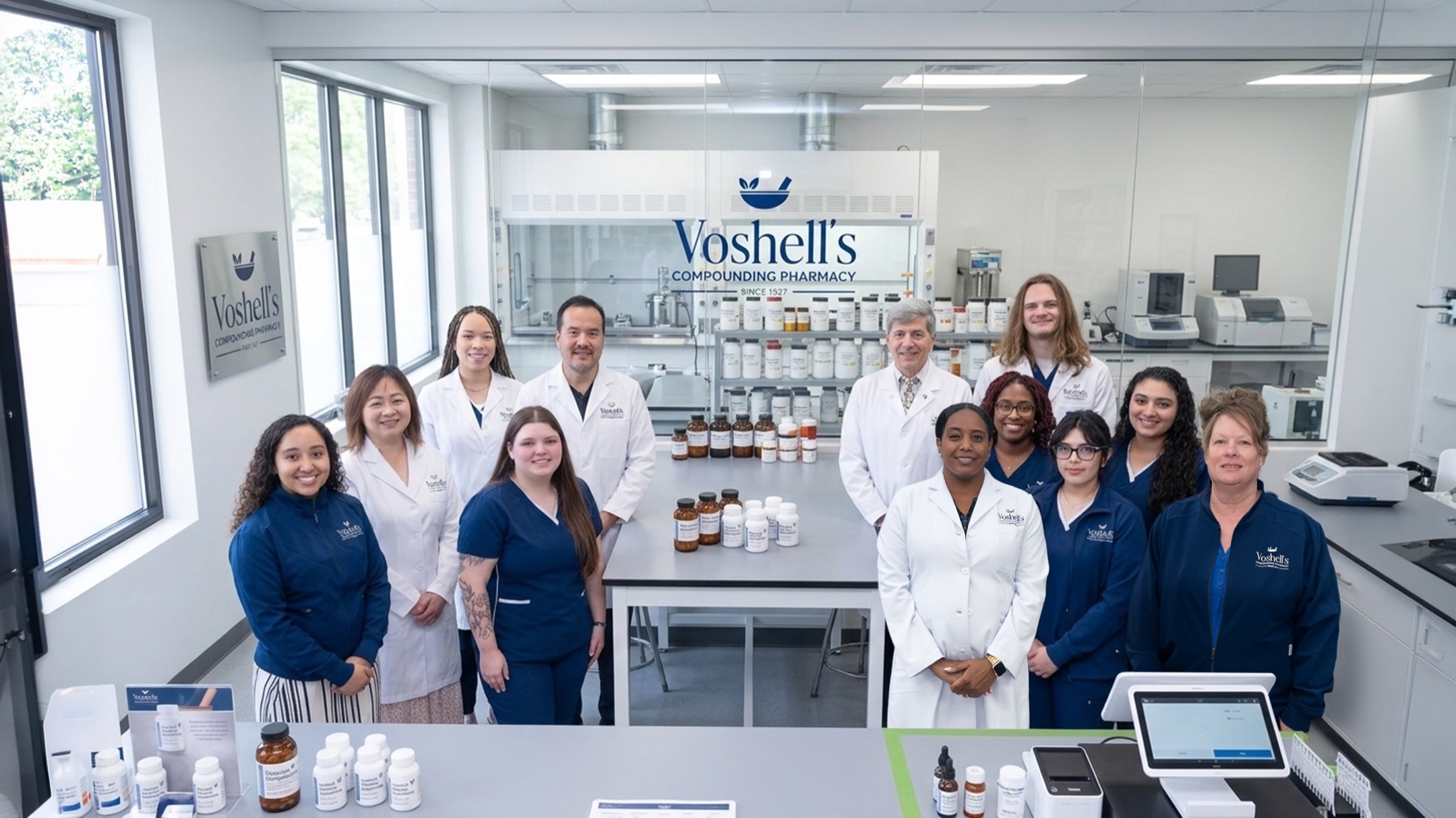 Voshells pharmacy team